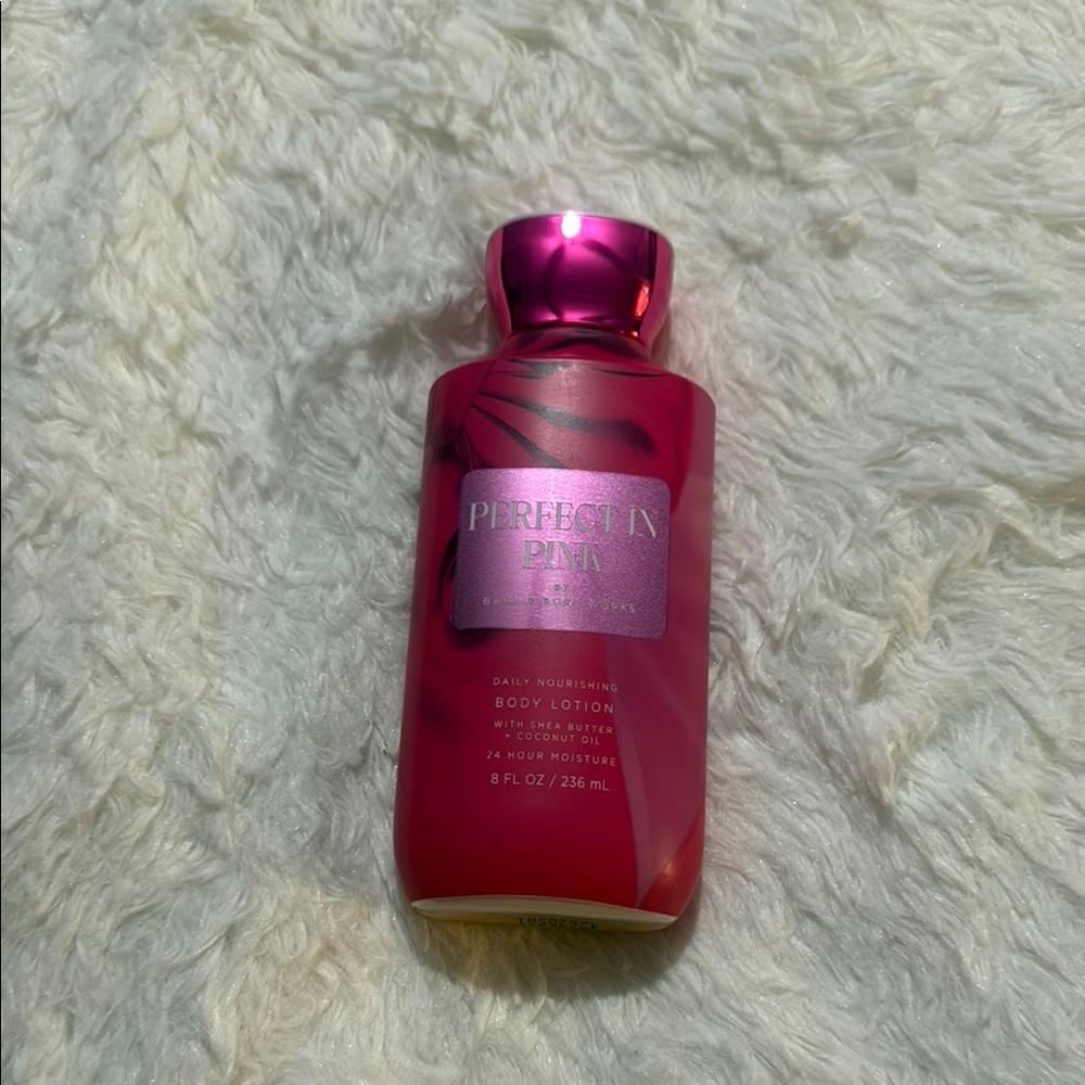 Perfect in pink body lotion